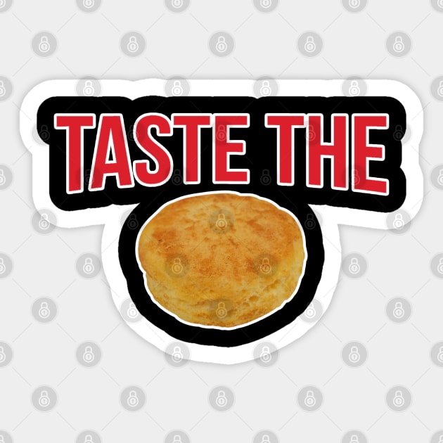 Taste the Biscuit Sticker by RetroZest